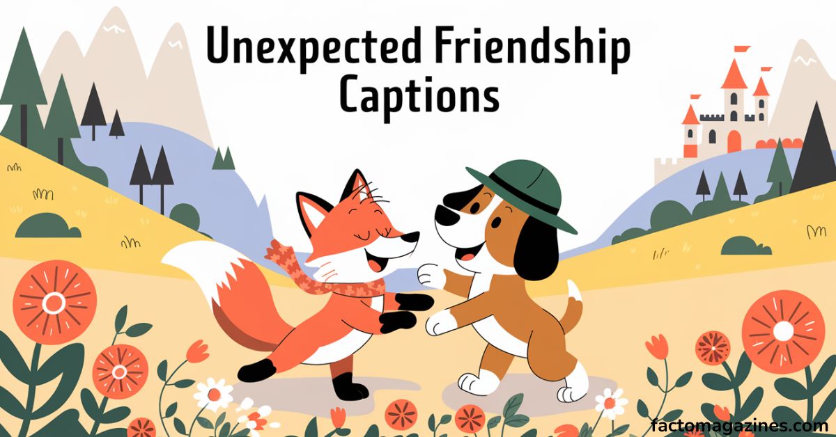 Unexpected Friendship Captions