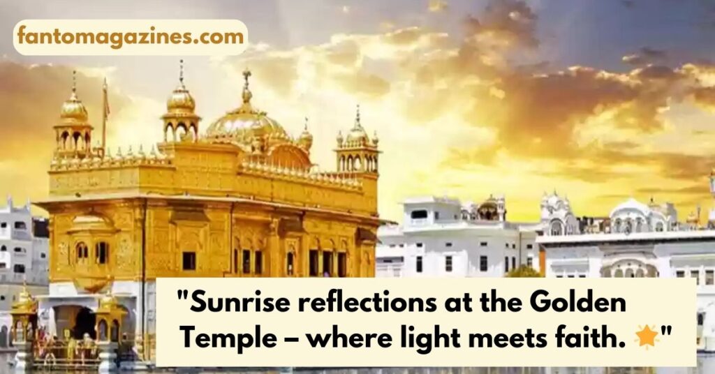 golden temple captions


