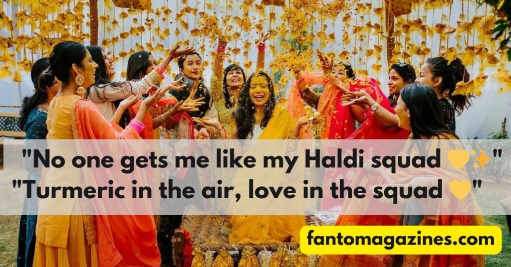 haldi captions 