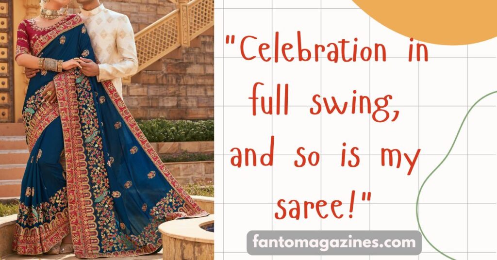 saree captions for instagram pinterest in english 