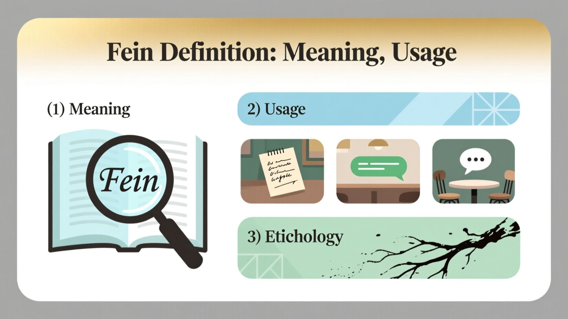 Fein Definition