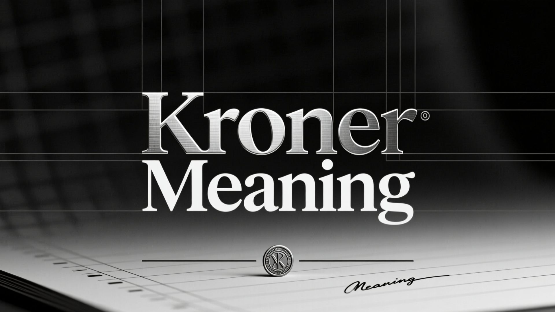 Kroner Meaning