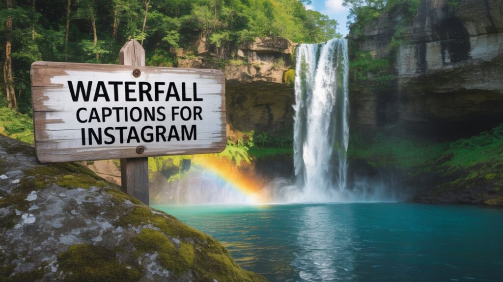 Waterfall Captions for Instagram