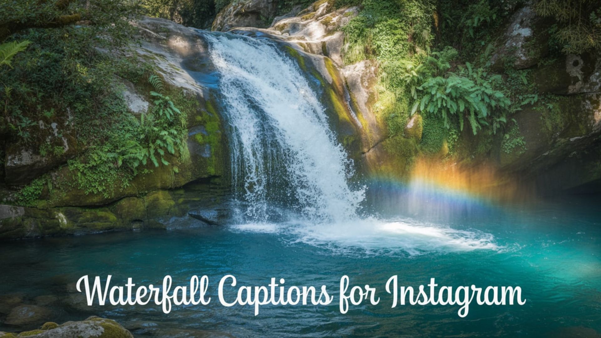Waterfall Captions for Instagram