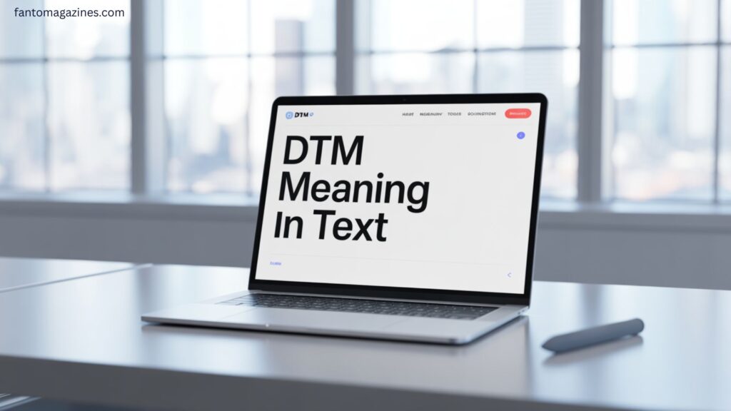DTM Meaning